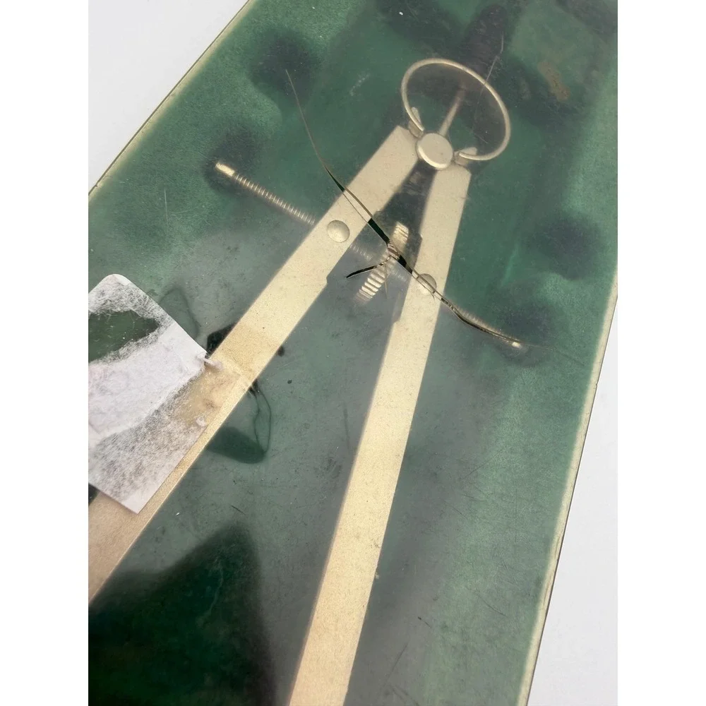 Helix Giant Bow Compass Stock No 20081 Precision Drafting Tool with Case